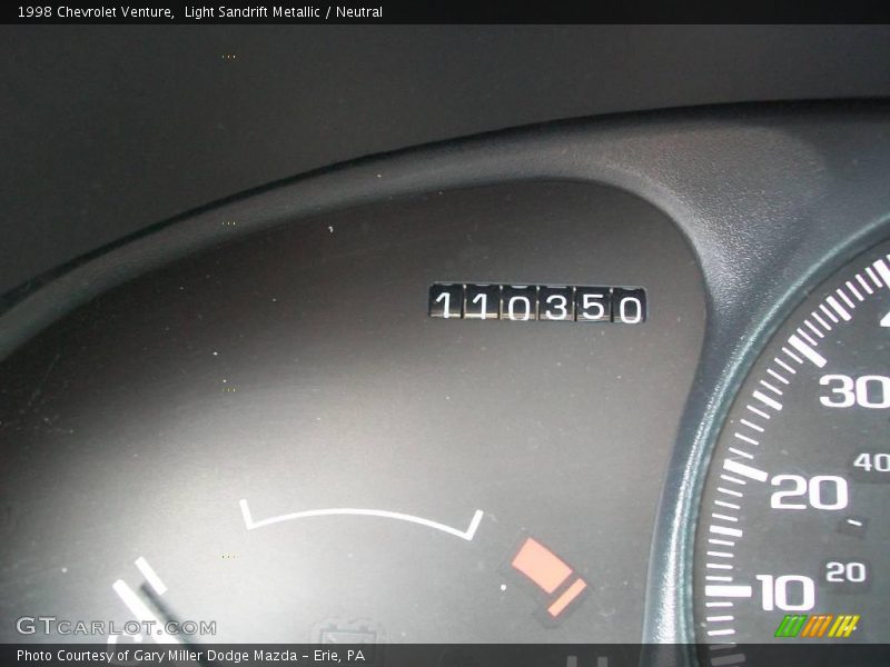 Light Sandrift Metallic / Neutral 1998 Chevrolet Venture