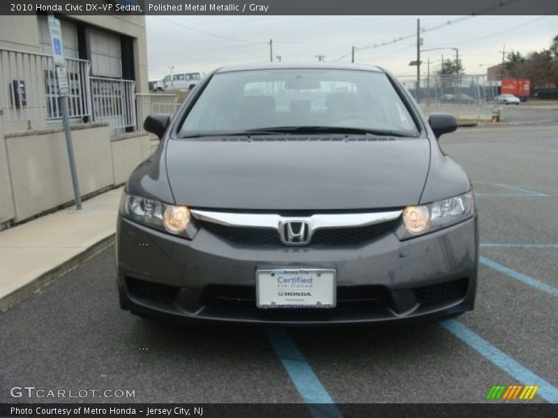 Polished Metal Metallic / Gray 2010 Honda Civic DX-VP Sedan