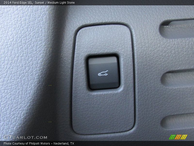 Sunset / Medium Light Stone 2014 Ford Edge SEL