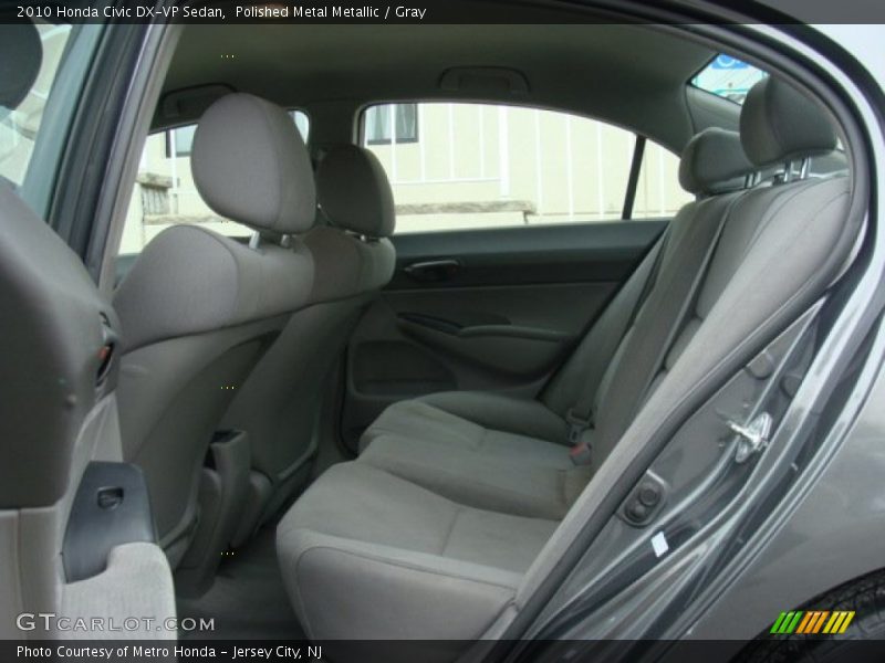 Polished Metal Metallic / Gray 2010 Honda Civic DX-VP Sedan