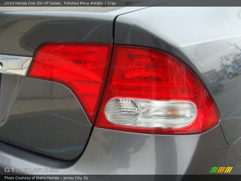 Polished Metal Metallic / Gray 2010 Honda Civic DX-VP Sedan