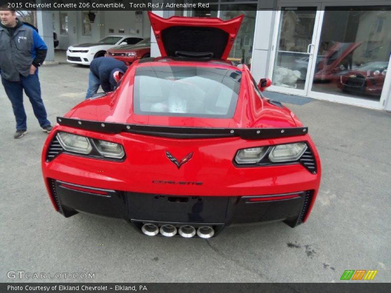  2015 Corvette Z06 Convertible Torch Red