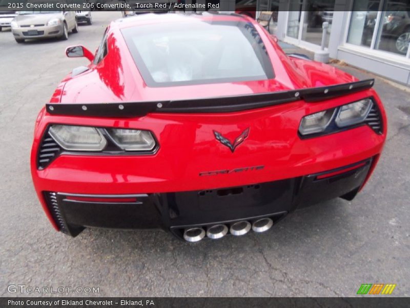  2015 Corvette Z06 Convertible Torch Red