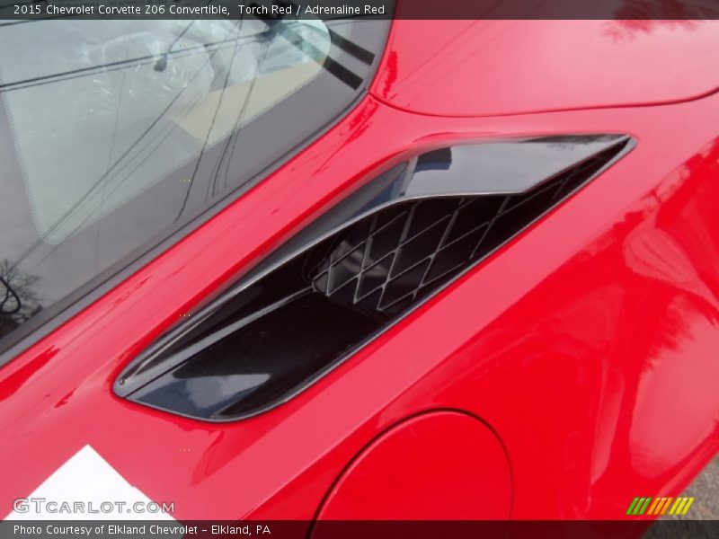 Torch Red / Adrenaline Red 2015 Chevrolet Corvette Z06 Convertible