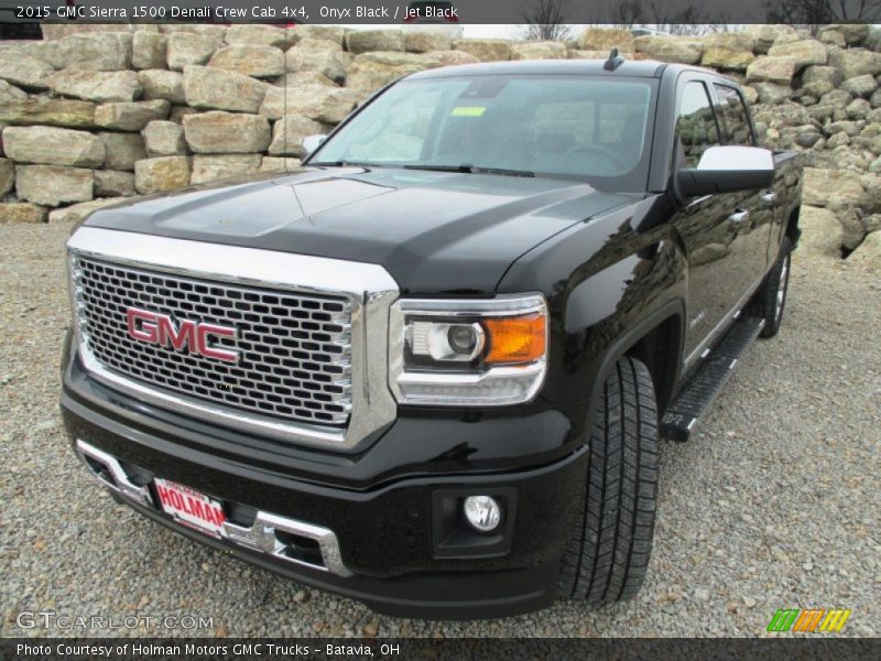 Onyx Black / Jet Black 2015 GMC Sierra 1500 Denali Crew Cab 4x4