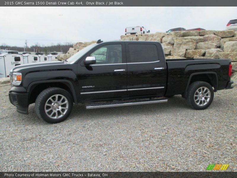  2015 Sierra 1500 Denali Crew Cab 4x4 Onyx Black