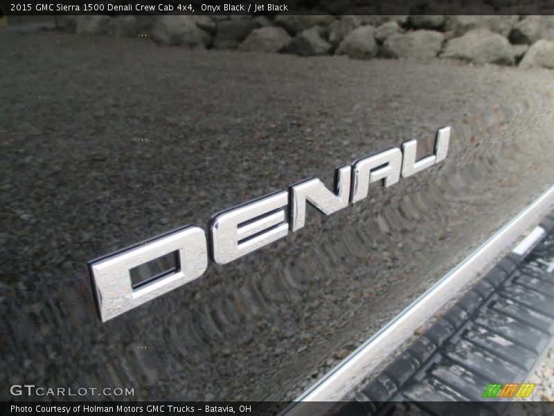 Onyx Black / Jet Black 2015 GMC Sierra 1500 Denali Crew Cab 4x4