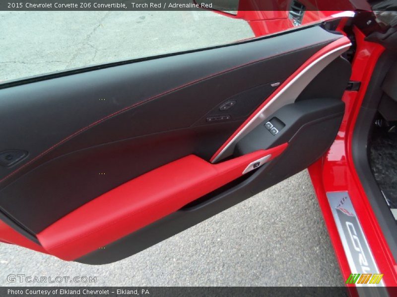 Door Panel of 2015 Corvette Z06 Convertible