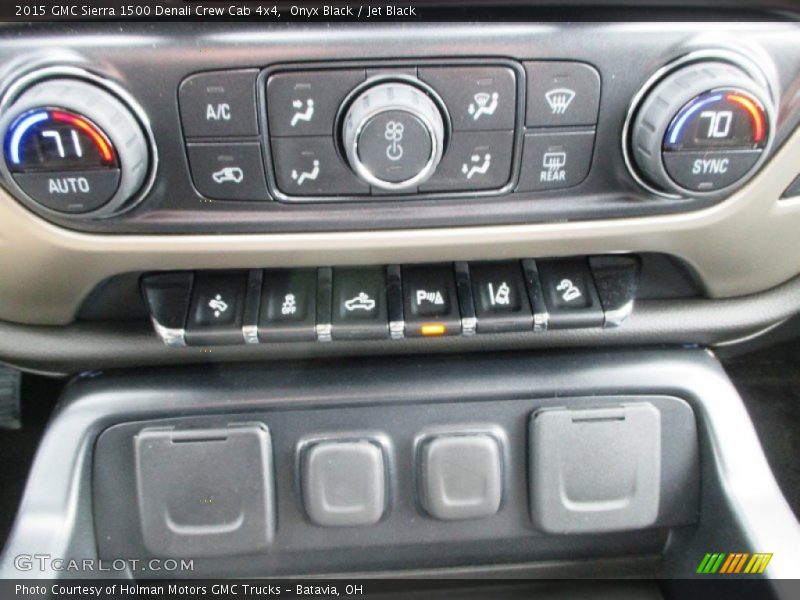 Onyx Black / Jet Black 2015 GMC Sierra 1500 Denali Crew Cab 4x4