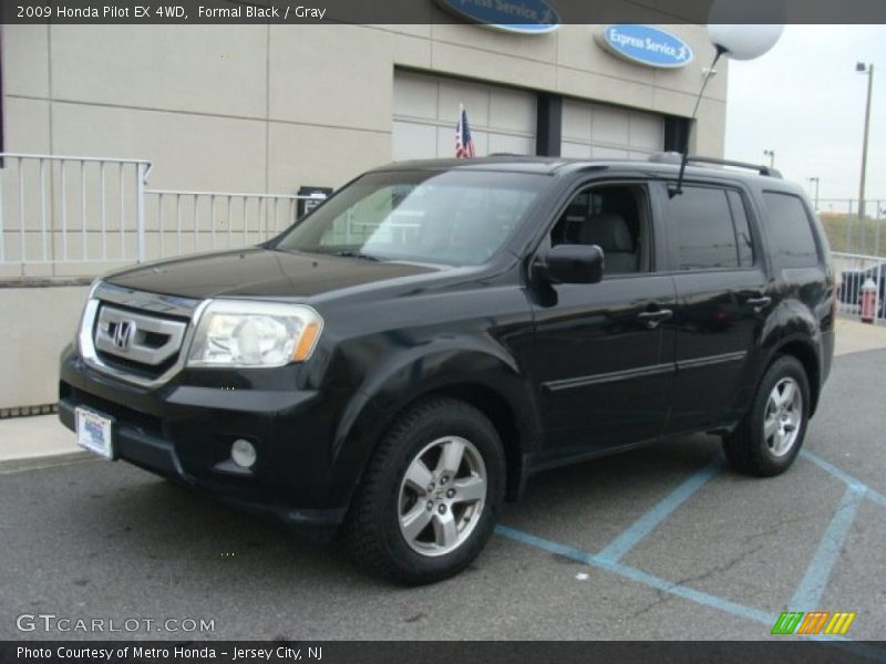 Formal Black / Gray 2009 Honda Pilot EX 4WD