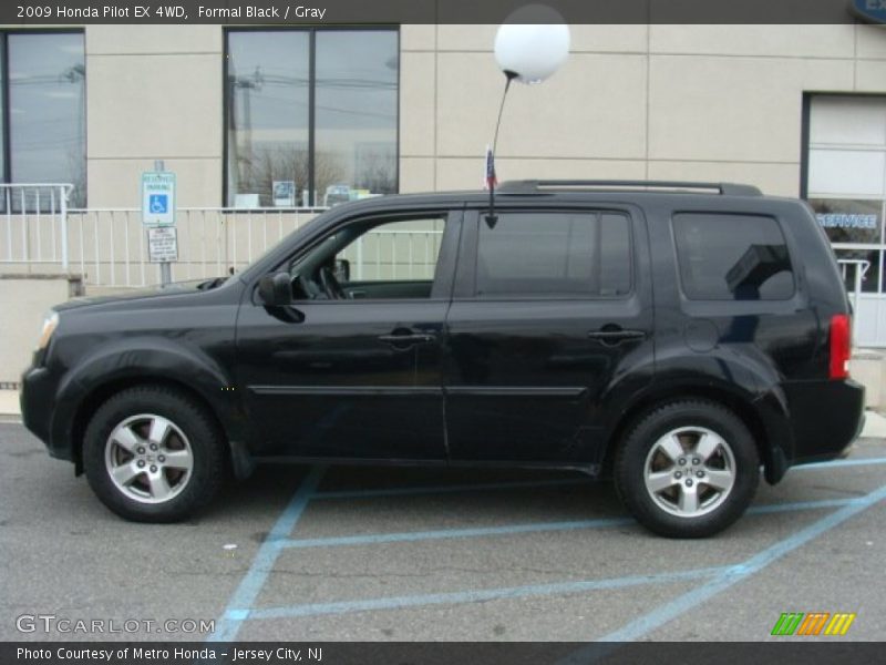 Formal Black / Gray 2009 Honda Pilot EX 4WD