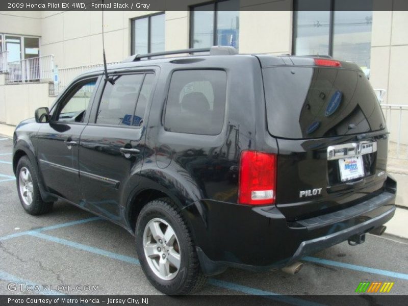 Formal Black / Gray 2009 Honda Pilot EX 4WD