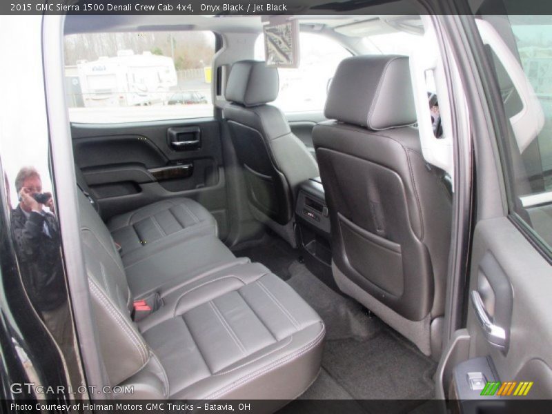 Rear Seat of 2015 Sierra 1500 Denali Crew Cab 4x4