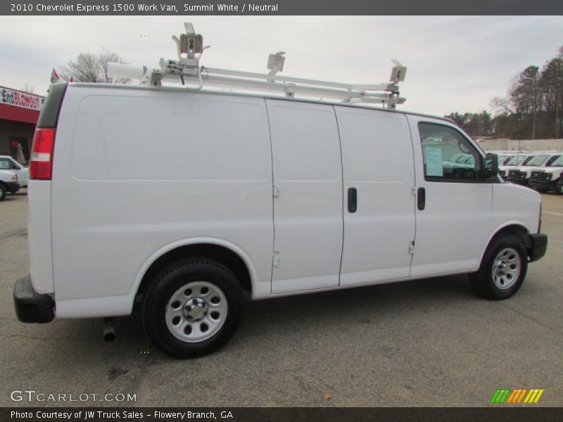Summit White / Neutral 2010 Chevrolet Express 1500 Work Van
