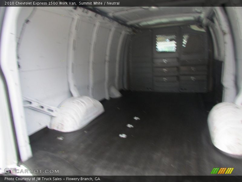 Summit White / Neutral 2010 Chevrolet Express 1500 Work Van