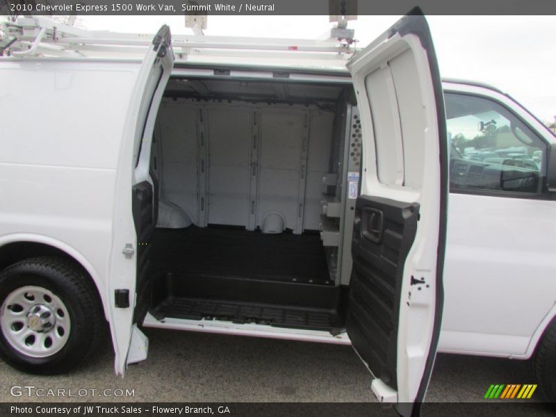 Summit White / Neutral 2010 Chevrolet Express 1500 Work Van
