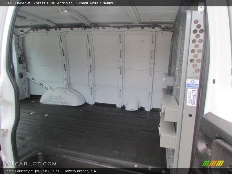 Summit White / Neutral 2010 Chevrolet Express 1500 Work Van