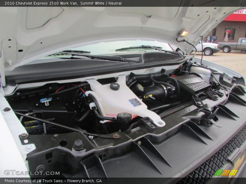 Summit White / Neutral 2010 Chevrolet Express 1500 Work Van
