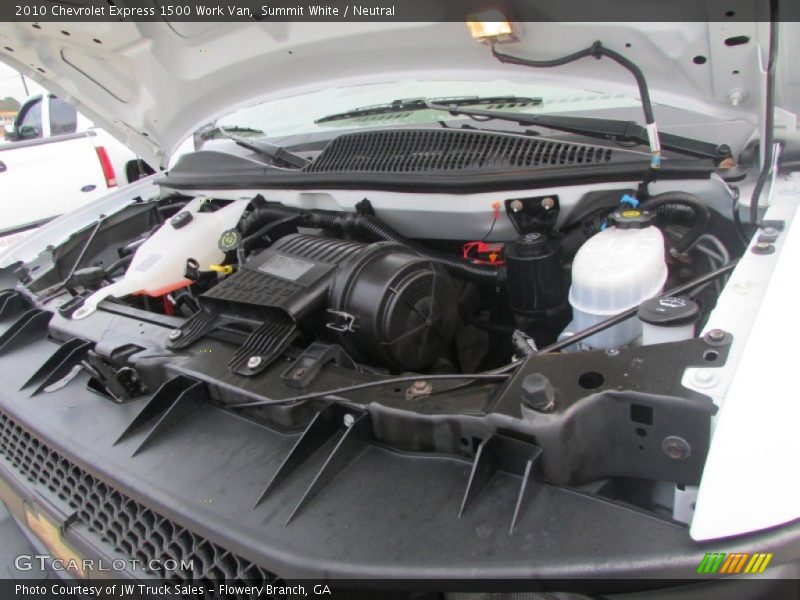 Summit White / Neutral 2010 Chevrolet Express 1500 Work Van