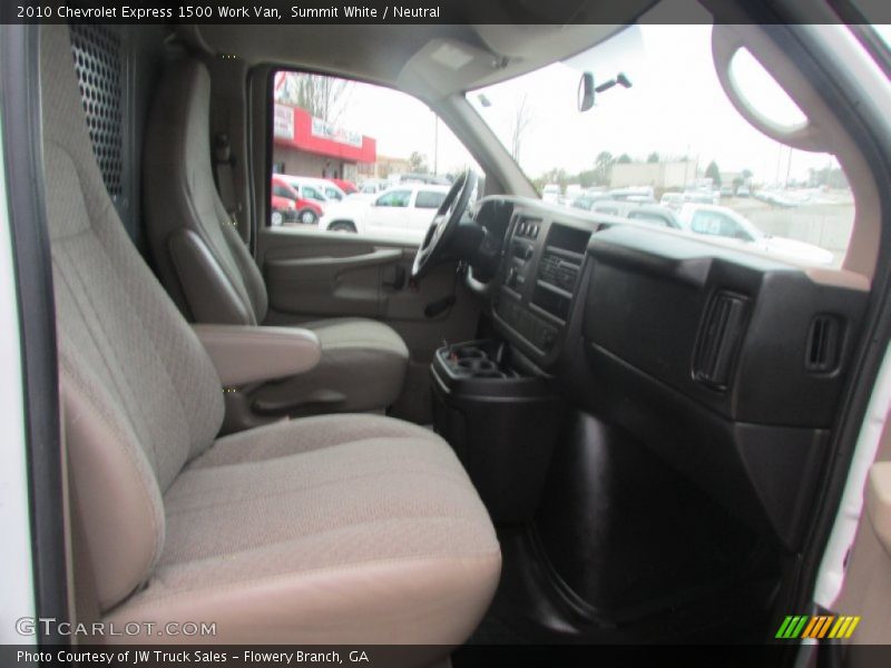 Summit White / Neutral 2010 Chevrolet Express 1500 Work Van