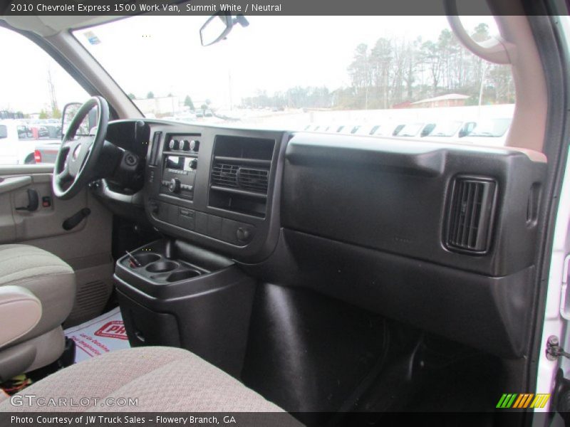 Summit White / Neutral 2010 Chevrolet Express 1500 Work Van