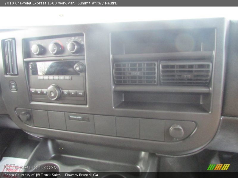 Summit White / Neutral 2010 Chevrolet Express 1500 Work Van