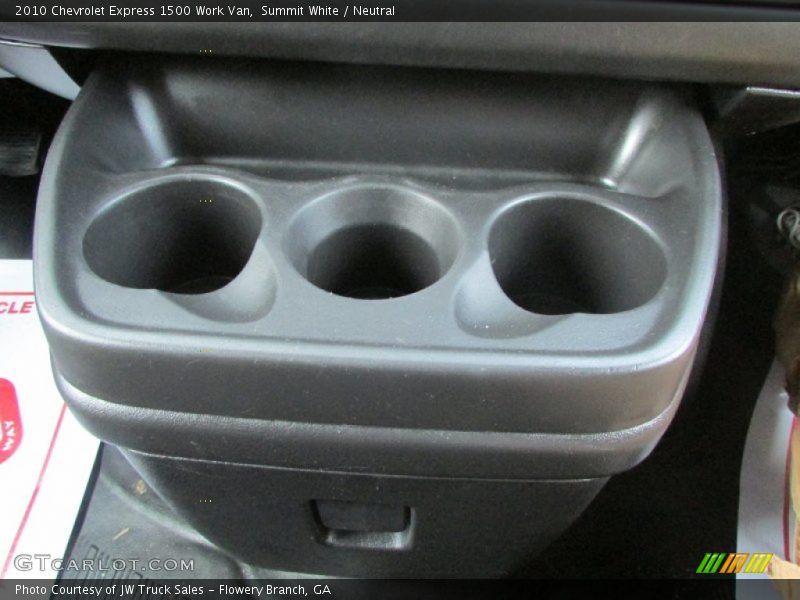 Summit White / Neutral 2010 Chevrolet Express 1500 Work Van