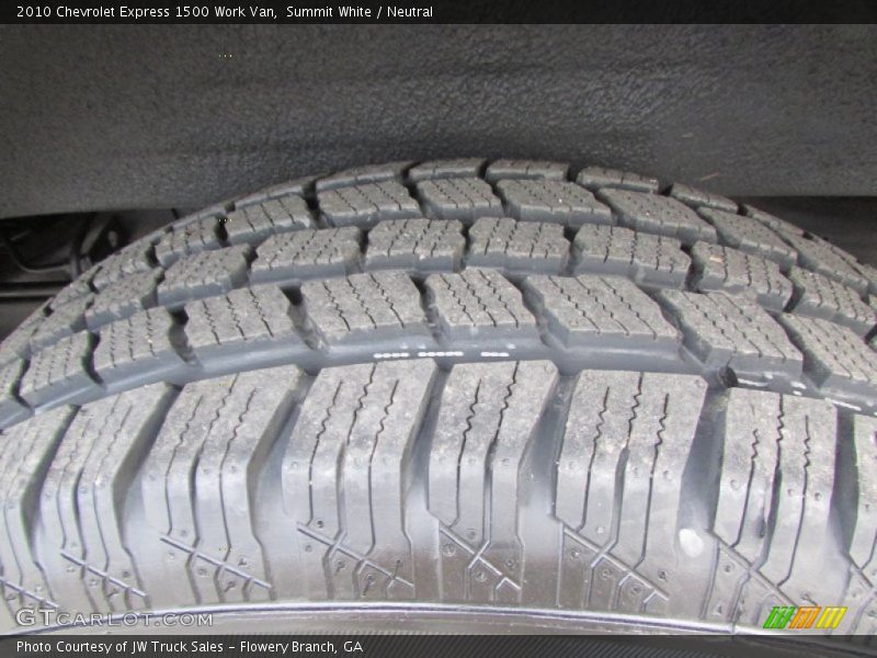 Summit White / Neutral 2010 Chevrolet Express 1500 Work Van