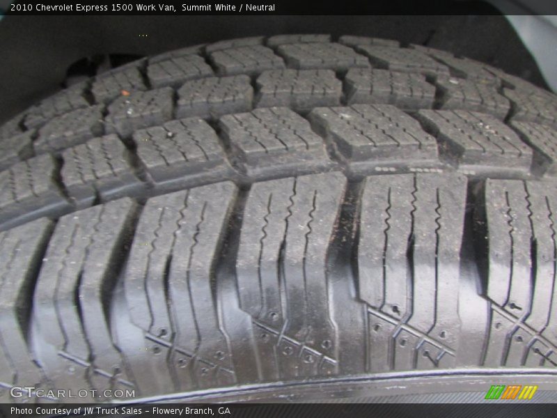 Summit White / Neutral 2010 Chevrolet Express 1500 Work Van