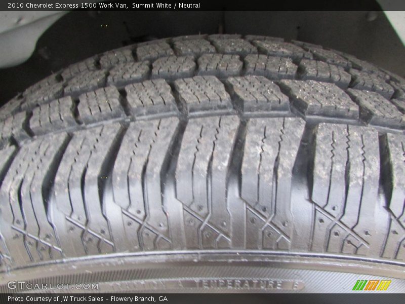 Summit White / Neutral 2010 Chevrolet Express 1500 Work Van