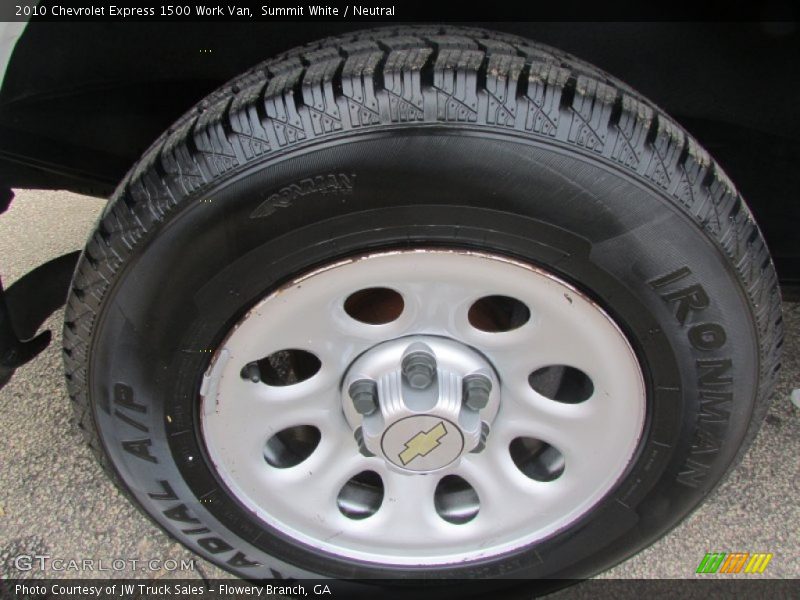 Summit White / Neutral 2010 Chevrolet Express 1500 Work Van