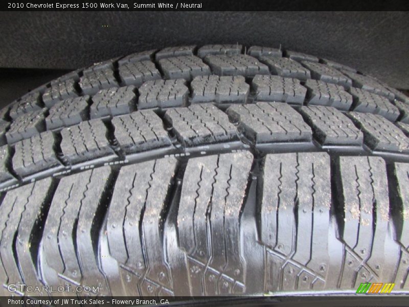 Summit White / Neutral 2010 Chevrolet Express 1500 Work Van