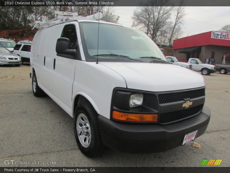 Summit White / Neutral 2010 Chevrolet Express 1500 Work Van