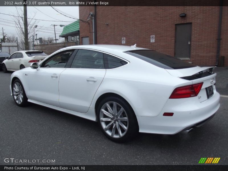 Ibis White / Velvet Beige 2012 Audi A7 3.0T quattro Premium