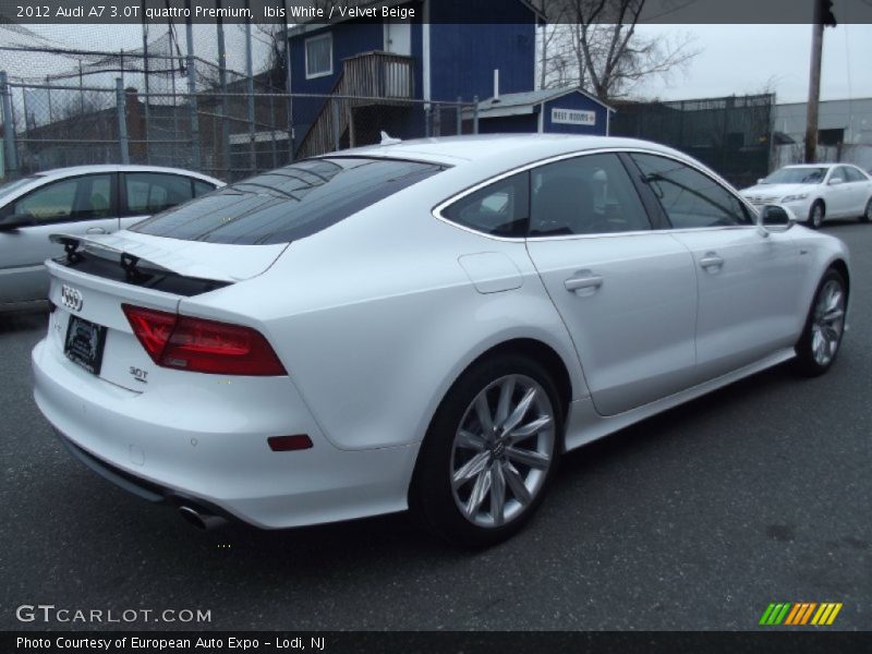 Ibis White / Velvet Beige 2012 Audi A7 3.0T quattro Premium