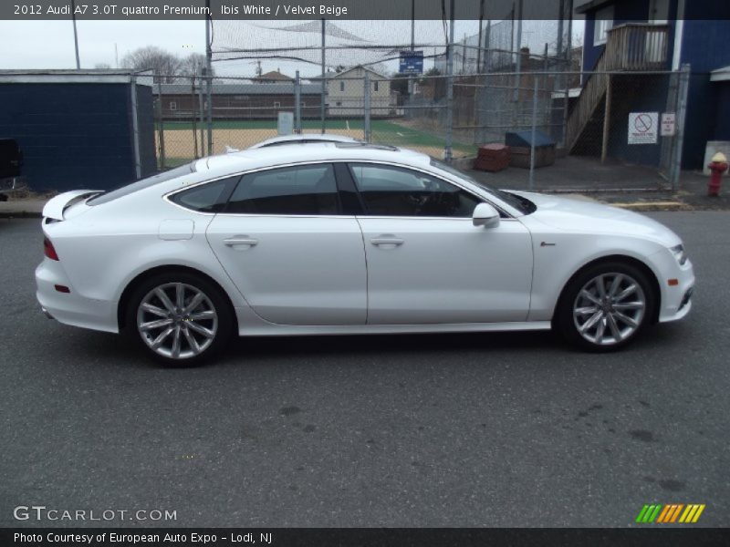 Ibis White / Velvet Beige 2012 Audi A7 3.0T quattro Premium