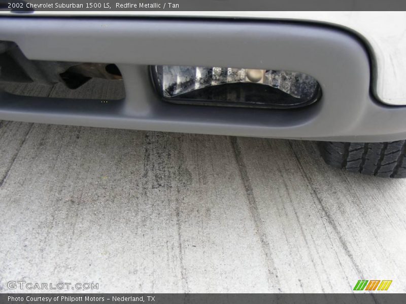 Redfire Metallic / Tan 2002 Chevrolet Suburban 1500 LS