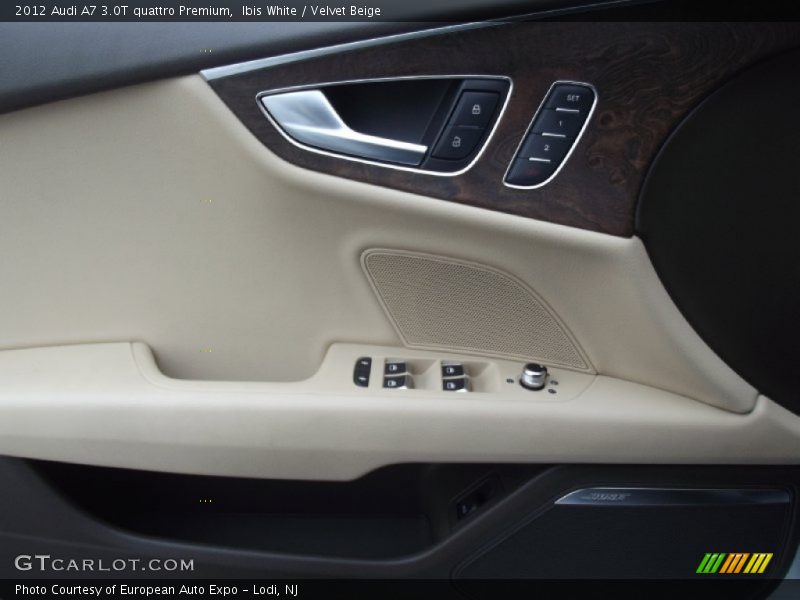 Ibis White / Velvet Beige 2012 Audi A7 3.0T quattro Premium