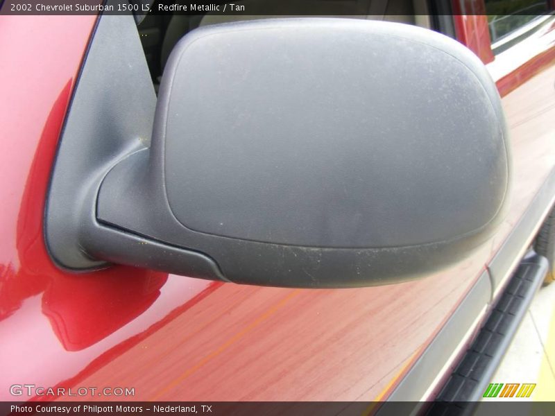 Redfire Metallic / Tan 2002 Chevrolet Suburban 1500 LS