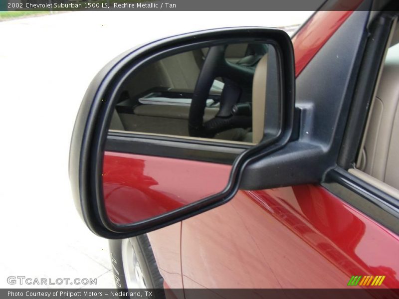 Redfire Metallic / Tan 2002 Chevrolet Suburban 1500 LS