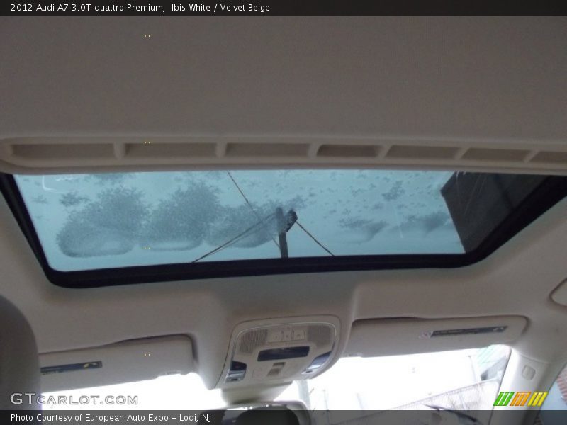 Ibis White / Velvet Beige 2012 Audi A7 3.0T quattro Premium