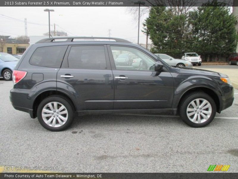 Dark Gray Metallic / Platinum 2013 Subaru Forester 2.5 X Premium