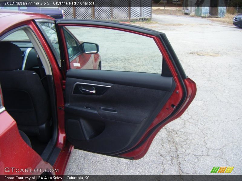 Cayenne Red / Charcoal 2013 Nissan Altima 2.5 S