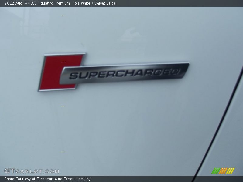Ibis White / Velvet Beige 2012 Audi A7 3.0T quattro Premium
