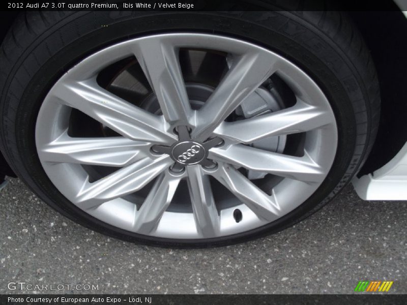 Ibis White / Velvet Beige 2012 Audi A7 3.0T quattro Premium