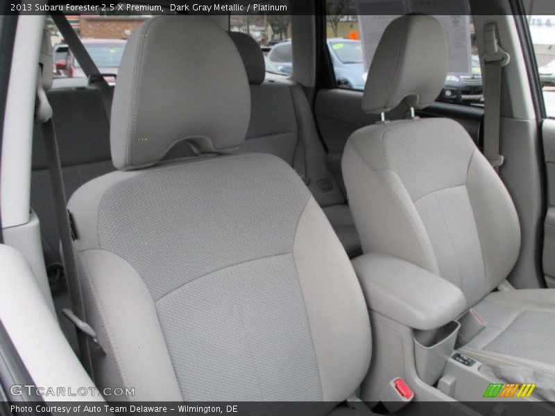 Dark Gray Metallic / Platinum 2013 Subaru Forester 2.5 X Premium