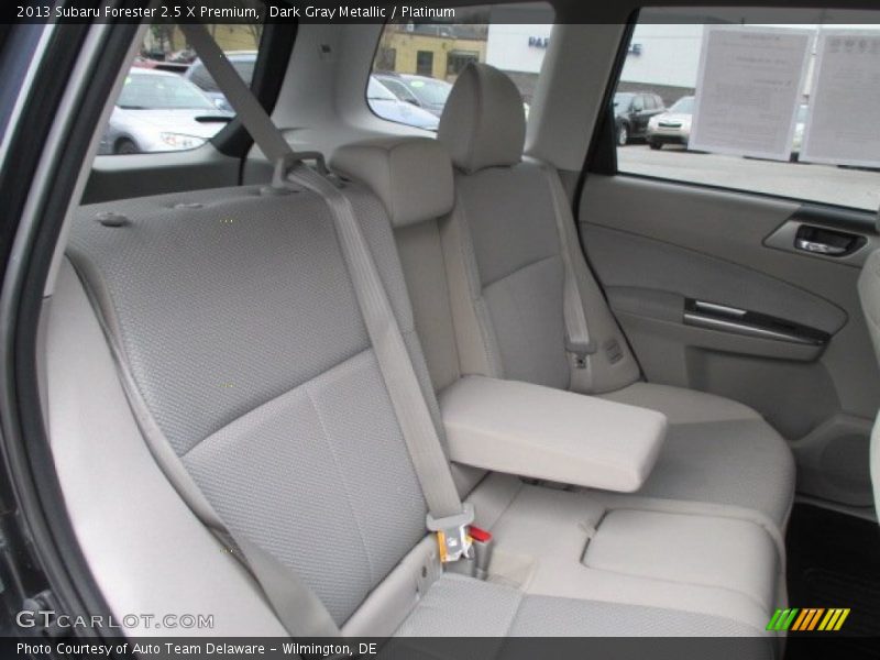 Dark Gray Metallic / Platinum 2013 Subaru Forester 2.5 X Premium