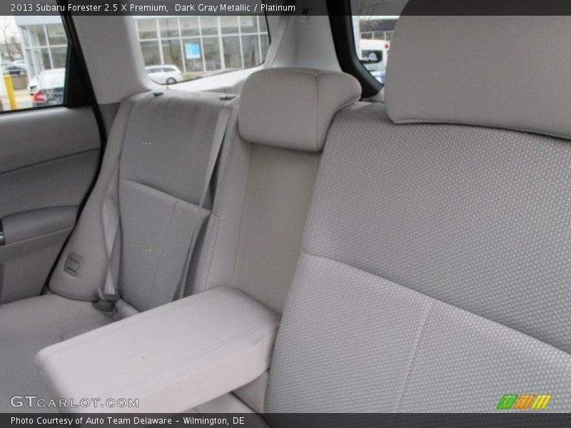Dark Gray Metallic / Platinum 2013 Subaru Forester 2.5 X Premium