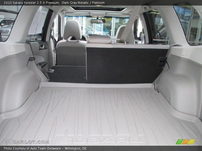 Dark Gray Metallic / Platinum 2013 Subaru Forester 2.5 X Premium
