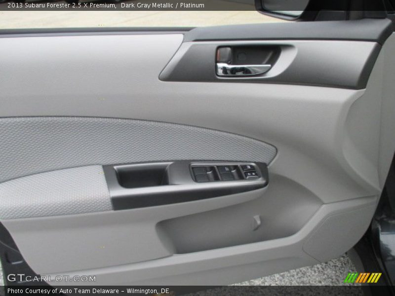 Dark Gray Metallic / Platinum 2013 Subaru Forester 2.5 X Premium